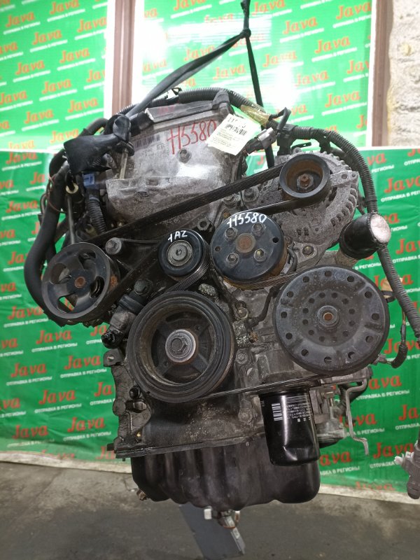 Двигатель Toyota Avensis AZT250 1AZ-FSE 2007 (б/у) ПРОБЕГ-43000КМ. 2WD. КОСА+КОМП. ПОД А/Т. СТАРТЕР В КОМПЛЕКТЕ.