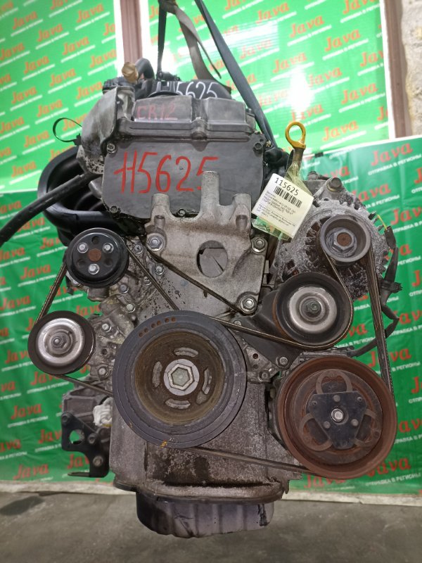 Двигатель Nissan March AK12 CR12DE 2007 (б/у) ПРОБЕГ-58000КМ. 2WD. +КОМП. ПОД А/Т. СТАРТЕР В КОМПЛЕКТЕ.
