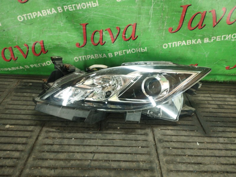 Фара Mazda Atenza GH5FS L5-VE 2009 передняя левая (б/у) КСЕНОН. ЦАРАПИНА. 100-41054