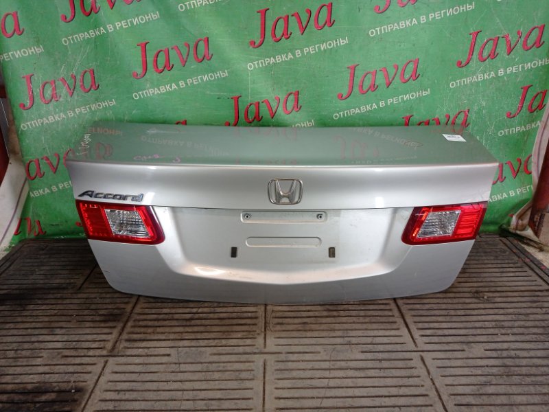 Крышка багажника Honda Accord CU2 K24A 2008 задняя (б/у) ПОТЕРТОСТИ. ТЫЧКИ. КАМЕРА