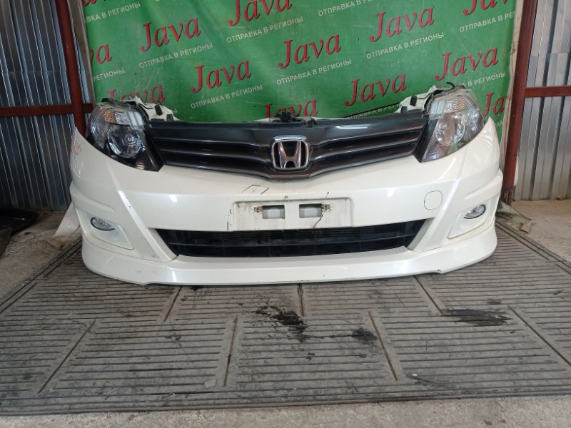 Ноускат Honda Airwave GJ2 L15A 2010 передний (б/у) ГАЛОГЕН. ТУМАНКИ. ГУБА.