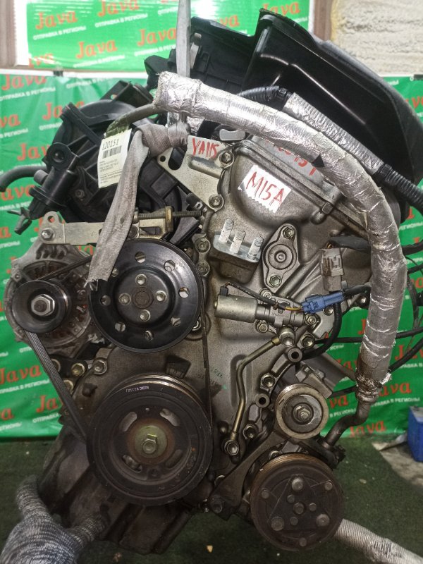 Двигатель Suzuki Sx4 YA11S M15A 2010 (б/у) ПРОБЕГ-61000КМ. 2WD. +КОМП. ПОД А/Т. СТАРТЕР В КОМПЛЕКТЕ.