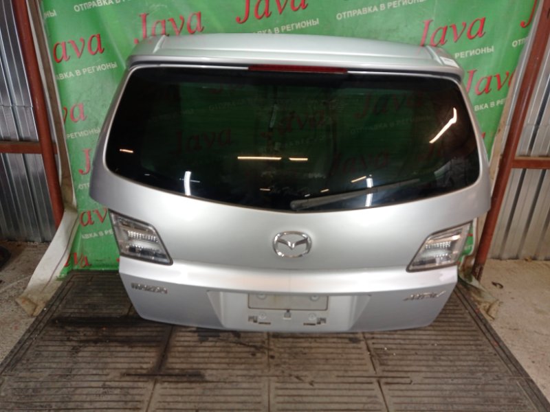 Дверь задняя Mazda Mpv LY3P L3-VDT 2007 задняя (б/у) ПОТЕРТОСТИ. СПОЙЛЕР. КАМЕРА. МЕТЛА