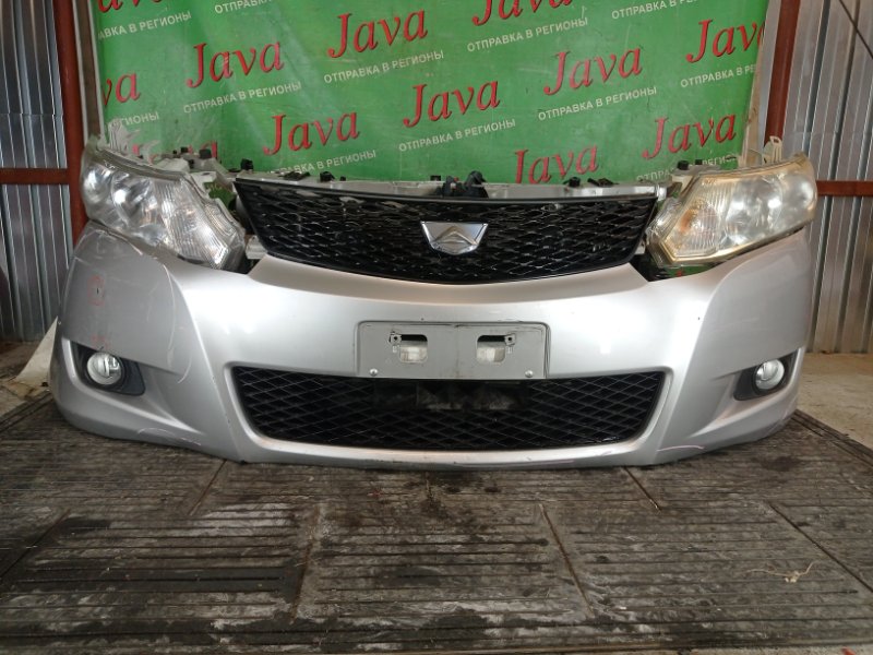 Ноускат Toyota Allion ZRT261 3ZR-FAE 2009 передний (б/у) ГАЛОГЕН. ТУМАНКИ. ЛОМ КРЕЛПЕНИЙ БАМПЕРА.