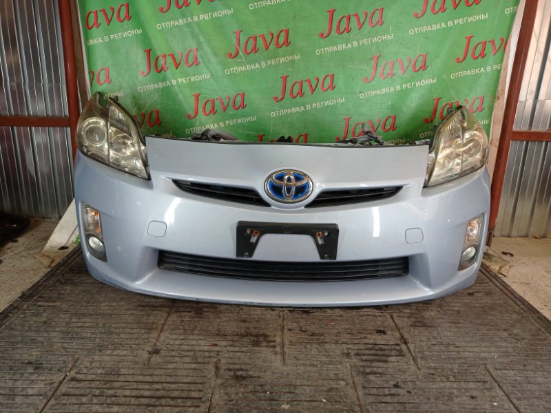 Ноускат Toyota Prius ZVW30 2ZR-FXE 2011 передний (б/у) ГАЛОГЕН. ТУМАНКИ. ПОДОРВАН БАМПЕР СНИЗУ.