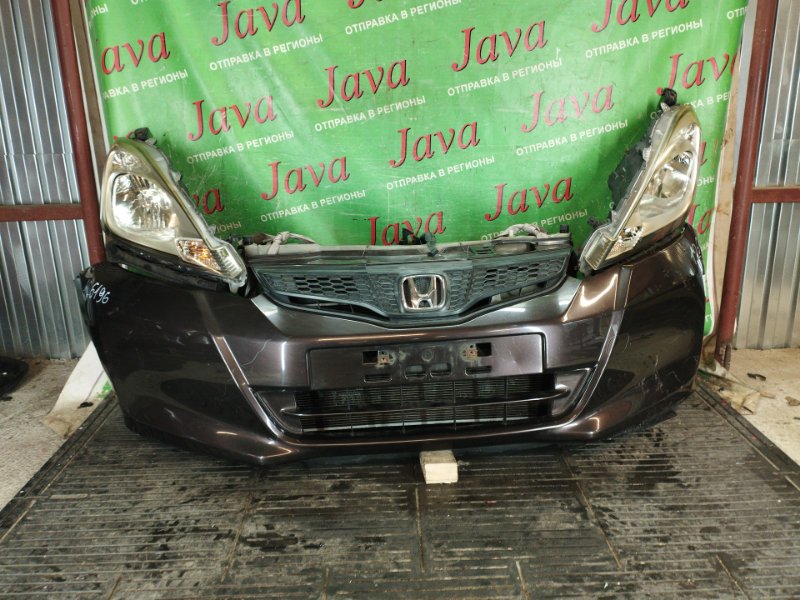 Ноускат Honda Fit GE6 L13A 2012 передний (б/у) 2-я МОДЕЛЬ. ГАЛОГЕН.