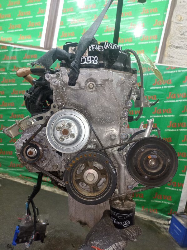 Двигатель Daihatsu Mira E:s LA300S KF-VE3 2012 (б/у) ПРОБЕГ-29000КМ. 2WD. +КОМП. ЭЛЕКТРО ЗАСЛОНКА. ПОД А/Т. СТАРТЕР В КОМПЛЕКТЕ.