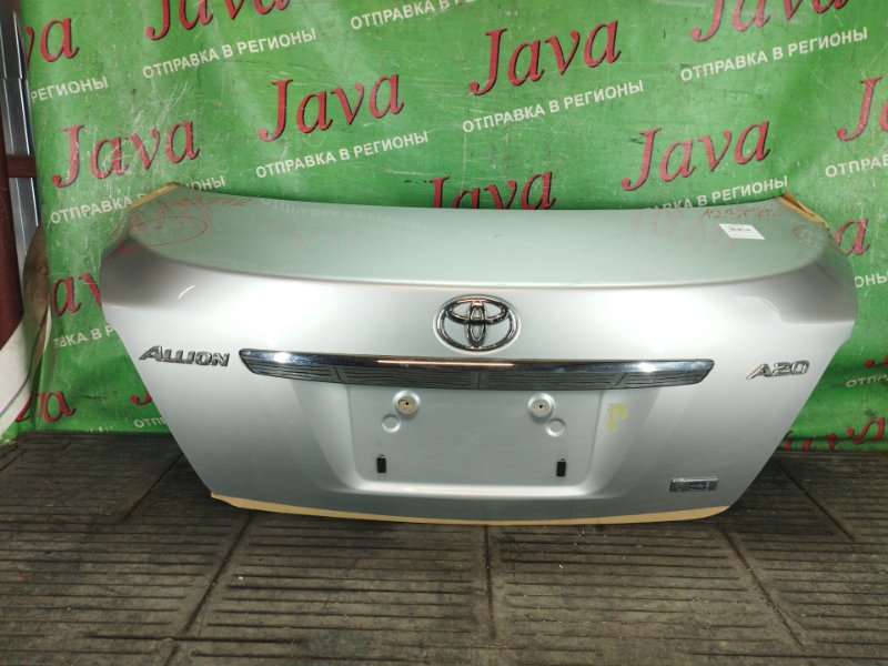 Крышка багажника Toyota Allion ZRT261 3ZR-FAE 2011 задняя (б/у) ПОТЕРТОСТИ. ТЫЧКИ.