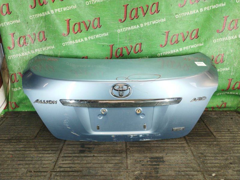 Крышка багажника Toyota Allion ZRT261 3ZR-FAE 2009 задняя (б/у) ПОТЕРТОСТИ. ТЫЧКИ.