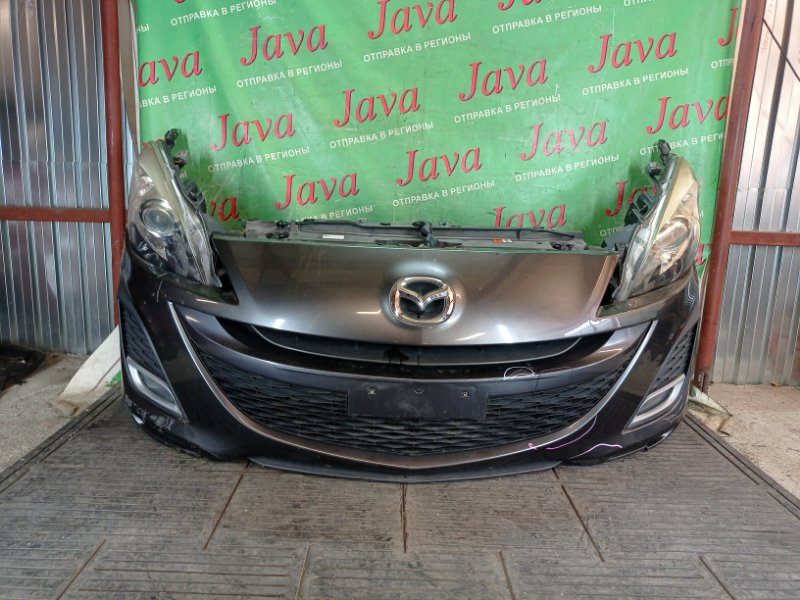 Ноускат Mazda Axela BLEFW LF-VDS 2009 передний (б/у) КСЕНОН. ТУМАНКИ. ПОДОРВАН БАМПЕР СНИЗУ.