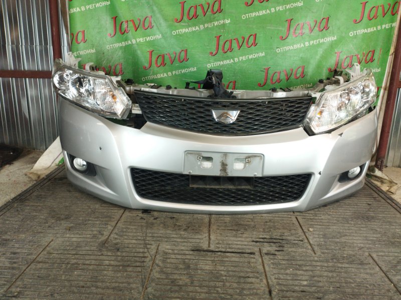 Ноускат Toyota Allion ZRT261 3ZR-FAE 2009 передний (б/у) ГАЛОГЕН. ТУМАНКИ. ЛОМ КРЕПЛЕНИЙ БАМПЕРА.