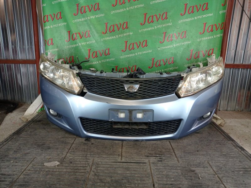 Ноускат Toyota Allion ZRT261 3ZR-FAE 2009 передний (б/у) ГАЛОГЕН. ТУМАНКИ. ЛОМ КРЕЛПЕНИЙ БАМПЕРА. ЛОМ НАПРАВЛЯЙКИ НА R ФАРЕ.