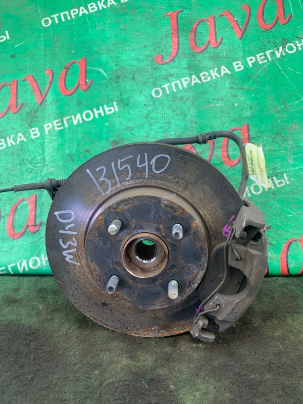 Ступица Mazda Demio DY3W ZJ-VE 2007 передняя правая (б/у) 2WD. ABS.