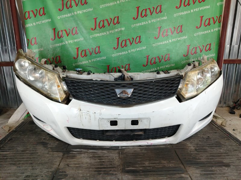 Ноускат Toyota Allion ZRT261 3ZR-FAE 2011 передний (б/у) ГАЛОГЕН. ЛОМ КРЕПЛЕНИЙ БАМПЕРА. СЛЕДЫ РЕМОНТА НА БАМПЕРЕ.