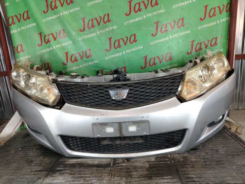 Ноускат Toyota Allion ZRT261 3ZR-FAE 2009 передний (б/у) ГАЛОГЕН. ТУМАНКИ. ЛОМ КРЕПЛЕНИЙ СНИЗУ БАМПЕРА.