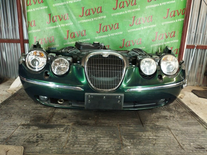 Ноускат Jaguar S-Type X200 AJ30 2004 передний (б/у) КСЕНОН.НЕТ ЗАГЛУШЕК ОМЫВАЕТЛЕЙ, ЛОМ КРЕЛПЕНИЙ ОМЫВАТЕЛЕЙ. SAJKC01P45FN30389