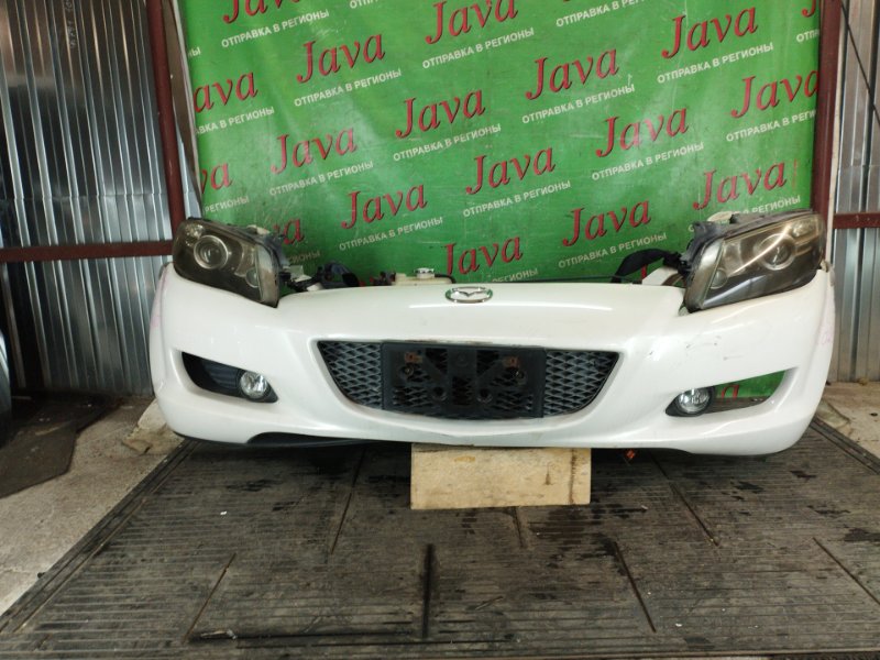 Ноускат Mazda Rx-8 SE3P 13BT 2006 передний (б/у) КСЕНОН. ТУМАНКИ. НЕТ ЗАГЛУШКИ ПОД L ТУМАНКУ.