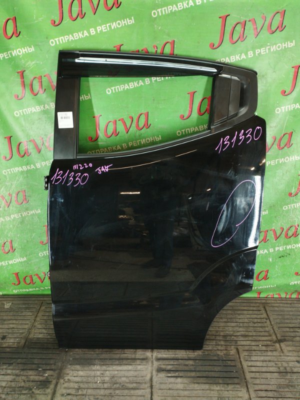 Дверь Honda N-Box Slash JF1 S07A 2015 задняя левая (б/у) ПОТЕРТОСТИ. ТЫЧКА