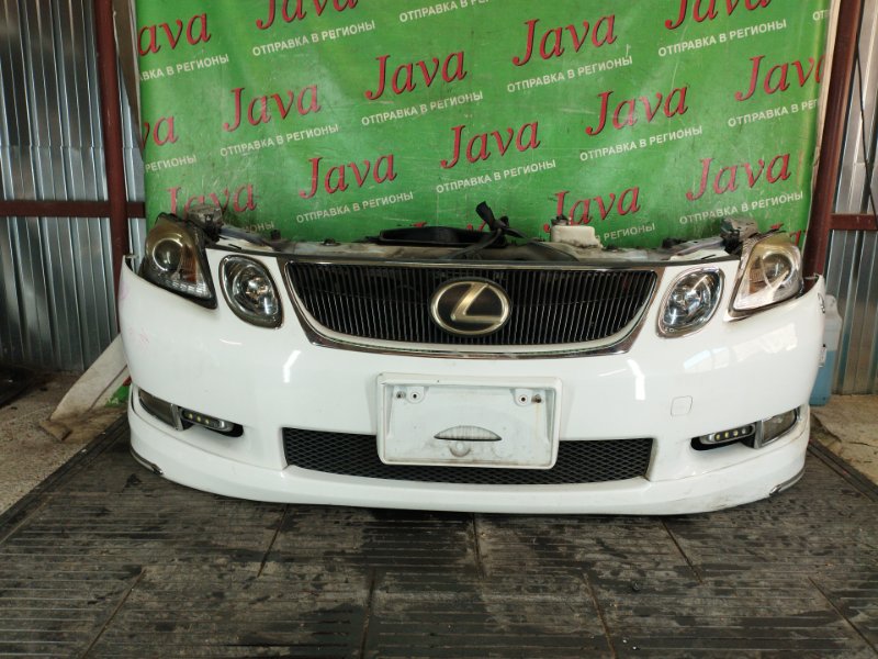 Ноускат Lexus Gs450H GWS191 2GR-FSE 2008 передний (б/у) КСЕНОН. ТУМАНКИ. ГУБА. РАДАР.