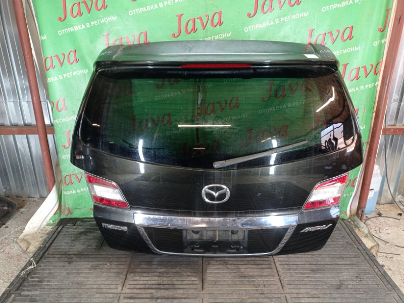 Дверь задняя Mazda Mpv LY3P L3-VDT 2010 задняя (б/у) ПОТЕРТОСТИ. КАМЕРА. МЕТЛА. СПОЙЛЕР.