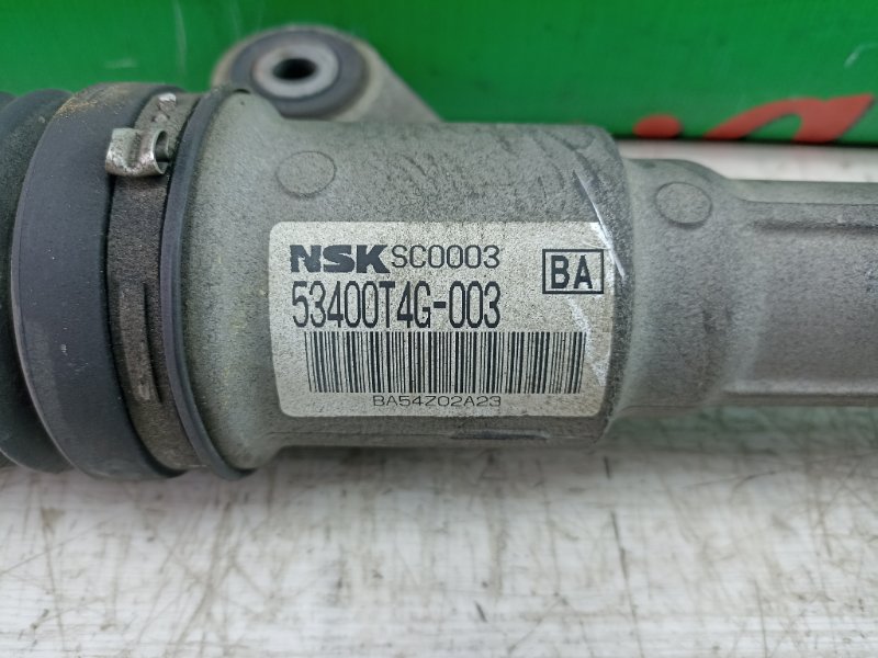 Рулевая рейка передняя для HONDA N-WGN JH1 S07A, 53400-T4G-003, 53400-T4G-003 3 ракурс Рулевая рейка передняя для HONDA N-WGN JH1 S07A, 53400-T4G-003, 53400-T4G-003 3 ракурс