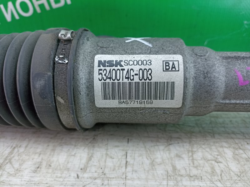 Рулевая рейка передняя для HONDA N-WGN JH1 S07A, 53400-T4G-003, 53400-T4G-003 3 ракурс Рулевая рейка передняя для HONDA N-WGN JH1 S07A, 53400-T4G-003, 53400-T4G-003 3 ракурс