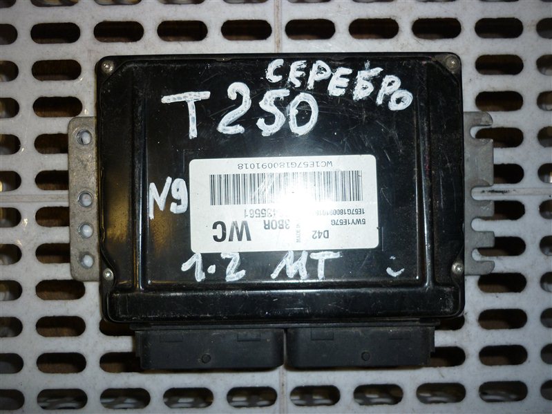 Блок управления двигателем Chevrolet Aveo T250 1.2 2008 (б/у)