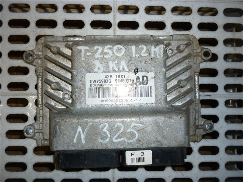 Блок управления двигателем Chevrolet Aveo T250 1.2 8 КЛ 2010 (б/у)