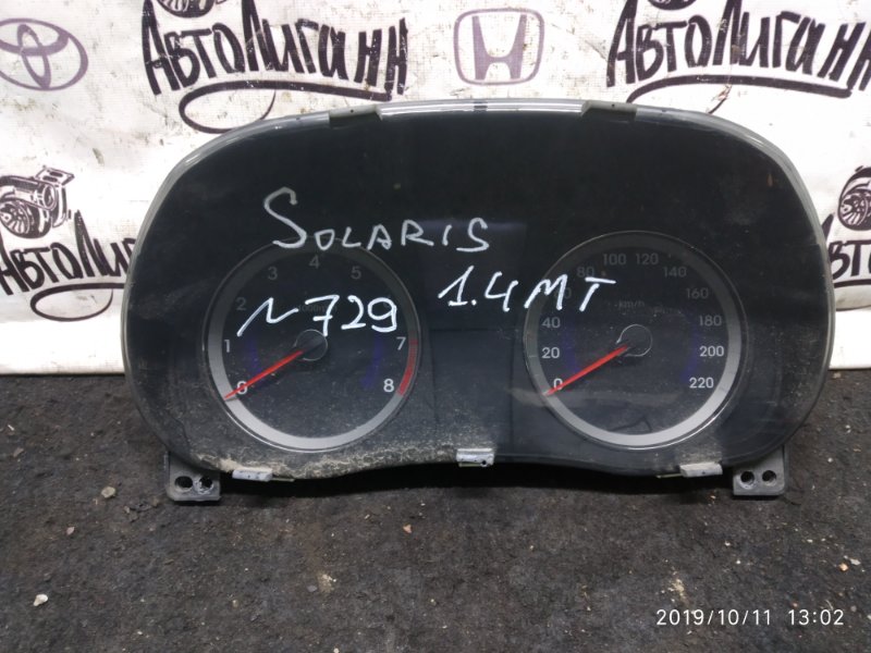 Щиток приборов Hyundai Solaris 1.4 (б/у)