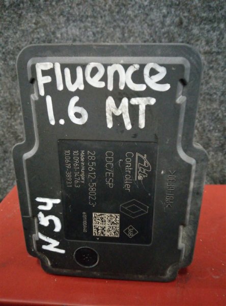 Блок abs Renault Fluence 1.6 2012 (б/у)