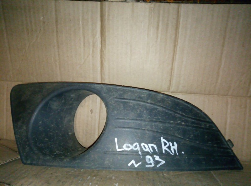 Накладка противотуманной фары Renault Logan правая (б/у)