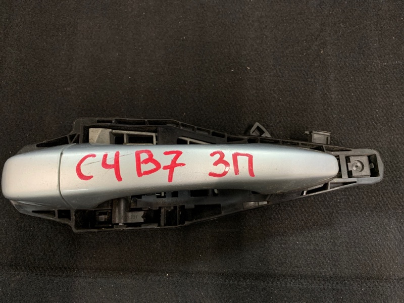 Ручка двери Citroen C4 B7 2014 задняя правая (б/у)