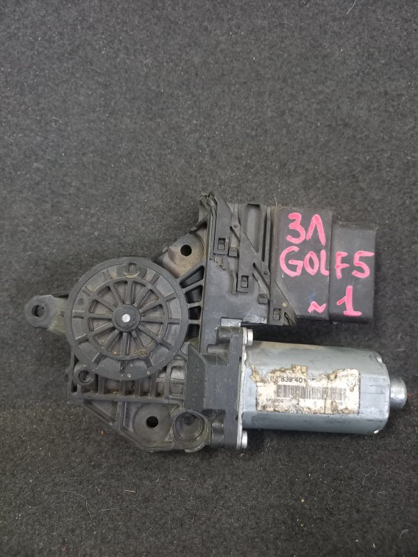 Мотор стеклоподъемника Volkswagen Golf 5 задний левый (б/у)