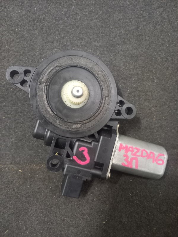 Мотор стеклоподъемника Mazda 6 Gh задний правый (б/у)
