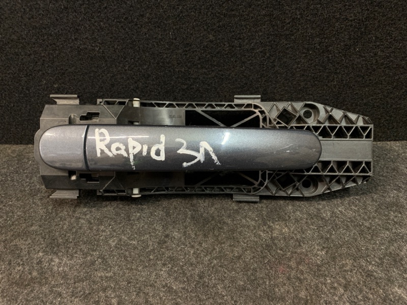 Ручка двери Skoda Rapid 2016 задняя левая (б/у)
