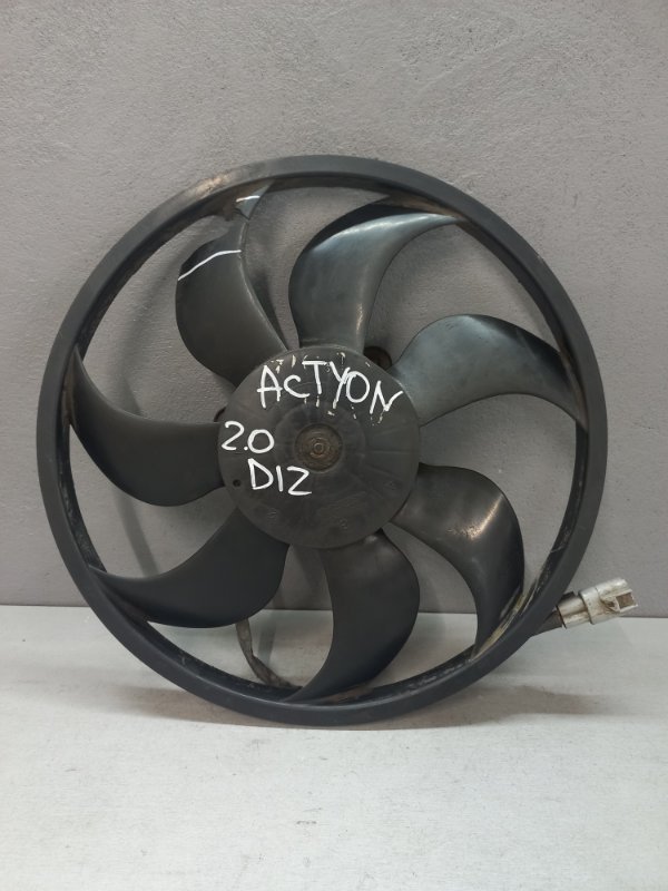Мотор вентилятора Ssang Yong Actyon New 2.0 ДИЗЕЛЬ 2013 (б/у)