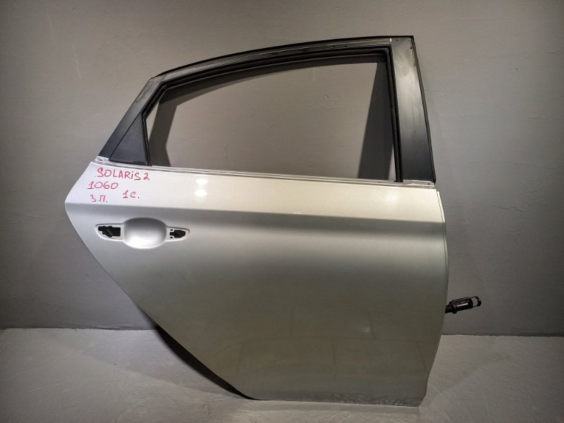 Дверь Hyundai Solaris 2 G4FG 2019 задняя правая (б/у)