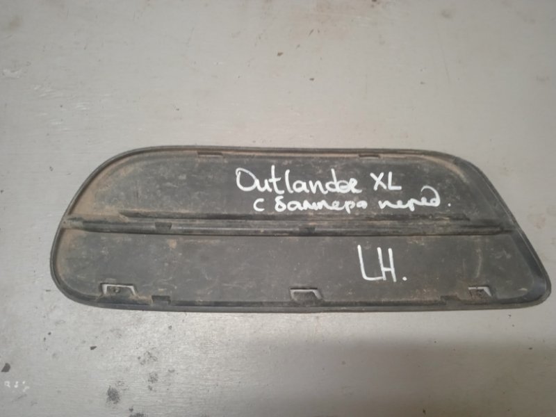 Заглушка бампера Mitsubishi Outlander Xl передняя левая (б/у)