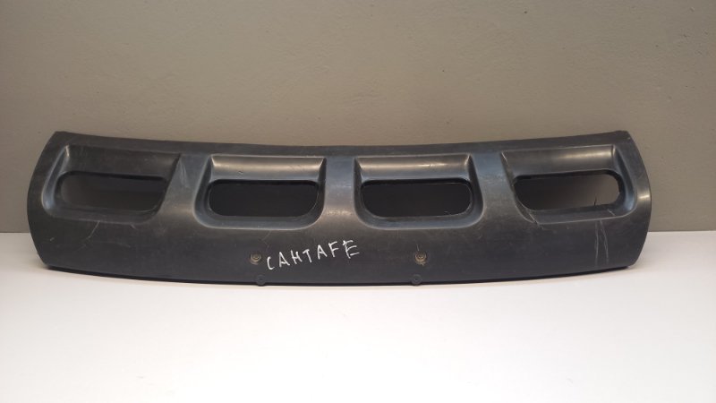 Накладка на бампер Hyundai Santafe 2006 передняя (б/у)
