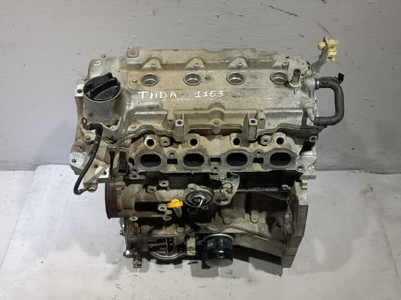 Двигатель Nissan Tiida СЕДАН HR16 2012 (б/у)