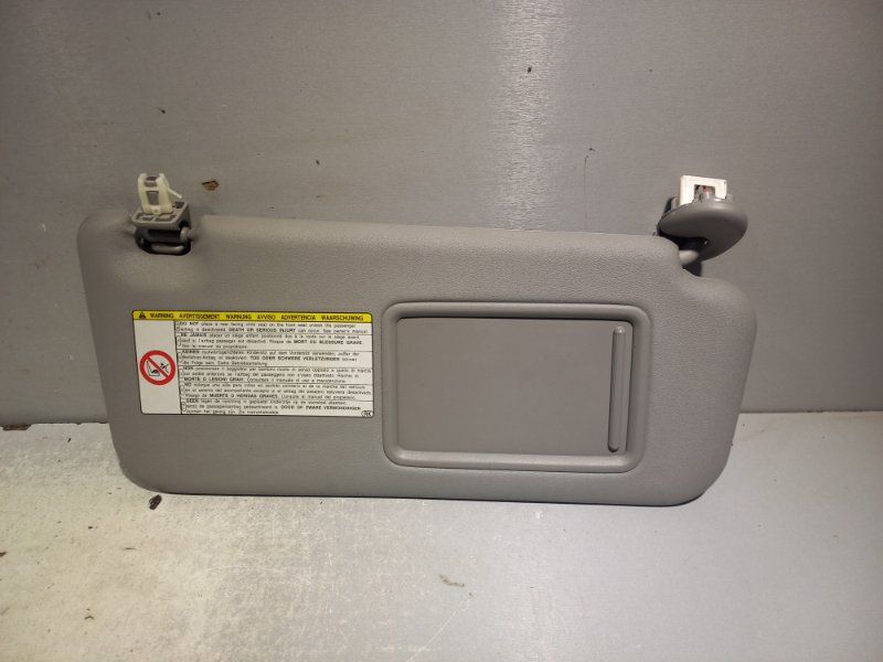 Козырек солнцезащитный правый TOYOTA RAV4 2008 XA30 1AZFE 7431042410B0 Б/У