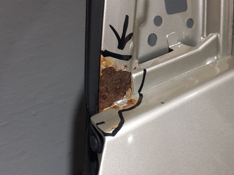 Дверь передняя левая RAV4 2008 XA30 1AZFE