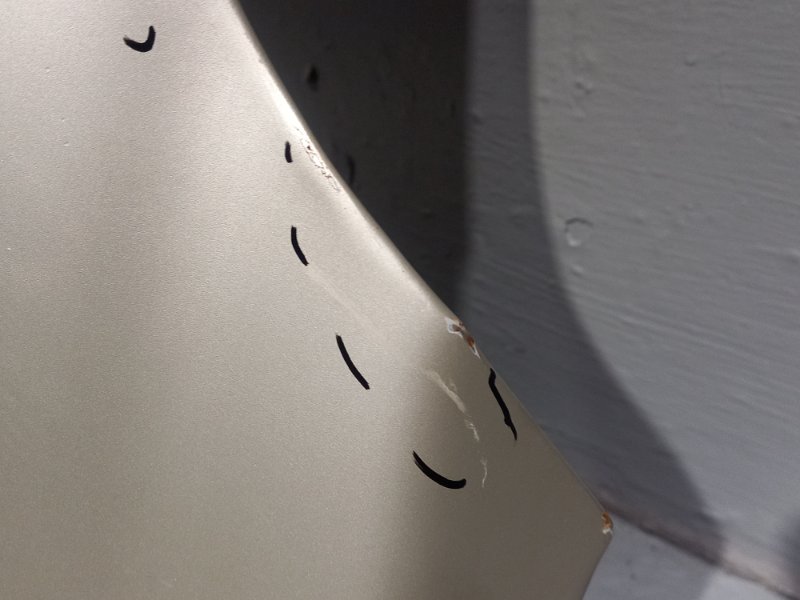 Крыло переднее левое RAV4 2008 XA30 1AZFE