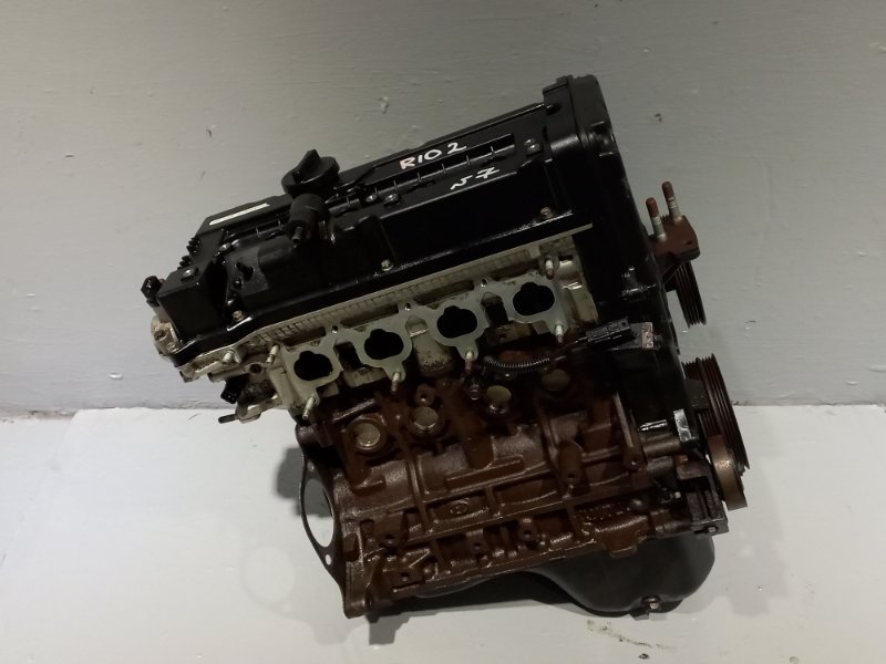 Запчасть двигатель (оригинал) KIA RIO 2 2010 G4EE KZ38302100 Б/У ДВИГАТЕЛЬ (ОРИГИНАЛ) KIA RIO 2 2010 G4EE KZ38302100 Б/У