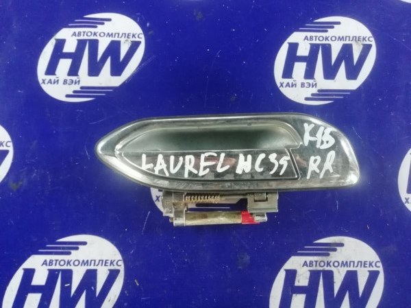 Ручка двери внешняя Nissan Laurel HC35 RB20DE 2001 задняя правая (б/у)