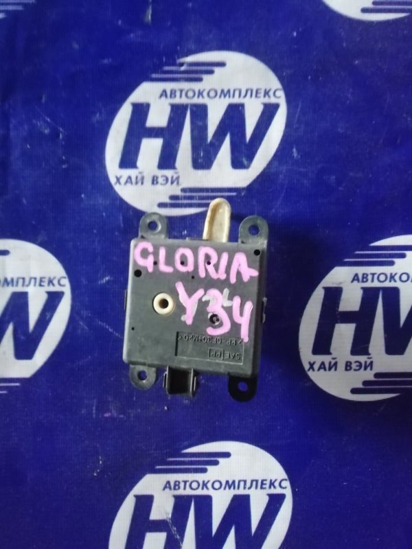 Моторчик привода заслонок печки Nissan Gloria MY34 VQ30DET (б/у)