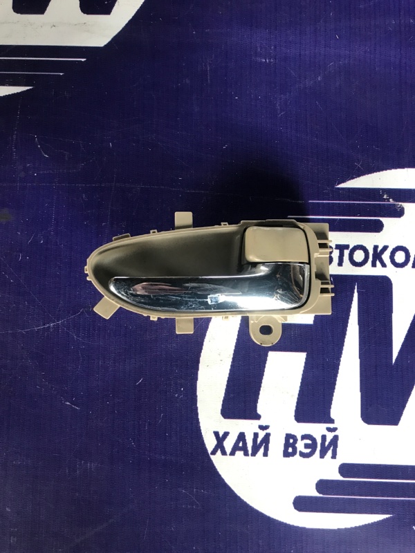 Ручка двери внутренняя Nissan Bluebird Sylphy G11 HR15 2008 задняя правая (б/у)