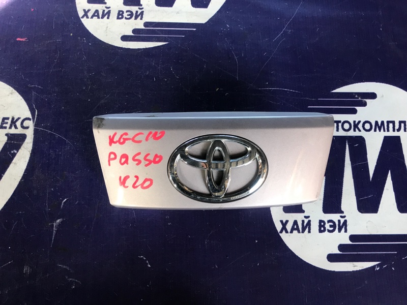 Ручка задней двери Toyota Passo KGC10 1KR (б/у)