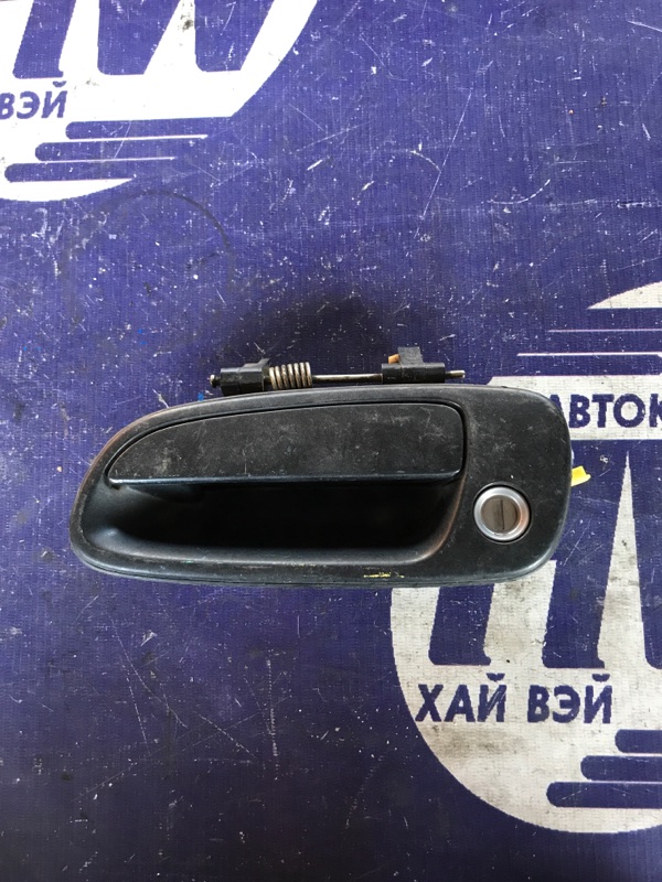 Ручка двери внешняя Toyota Caldina ET196 5E передняя левая (б/у)