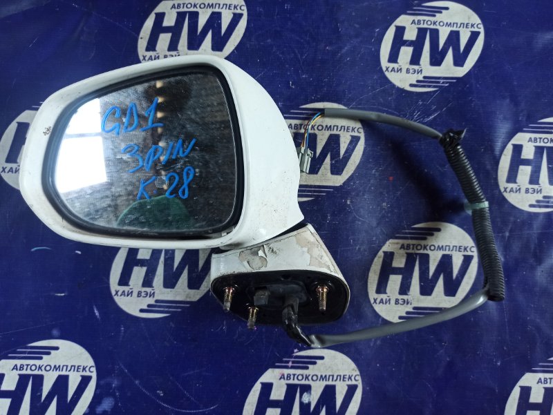 Зеркало Honda Fit GD1 L13A левое (б/у)